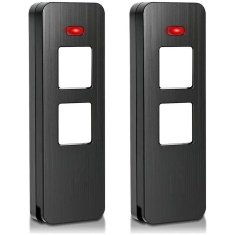 Ecleanfy – 2er-pack 868-mhz-garagentor-sender Für Pearl Twin S10019-00001, 2 Kanäle Für Somloq2, 4018v0004, Für 4015862001900