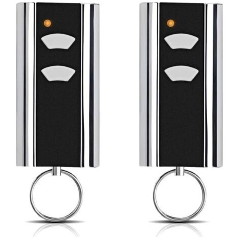 Ecleanfy – 2-teiliges Ersatzteilset Für Normstahl Handsender – Garagentoröffner – 433,92 Mhz – 2 Kanäle – Kompatibel Mit Normstahl Entrematic Rcu 433-2, Rcu 433-4, Ea433 2km, Ea433