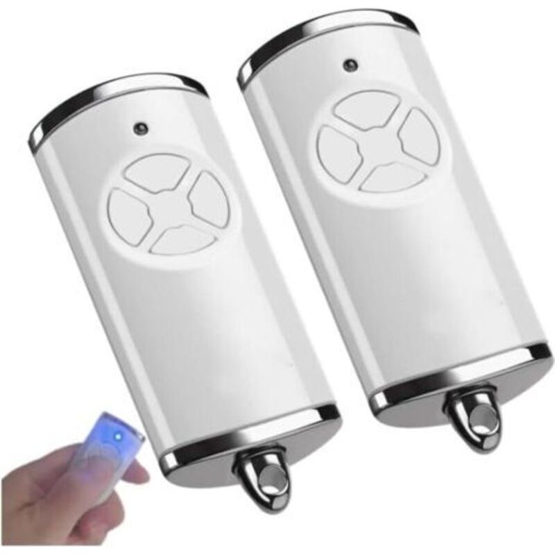 Ecleanfy-868 Mhz Garagentor-fernbedienung, 4-kanal-torfernbedienung Für Hörmann Handsender, Garagentor-fernbedienung Kompatibel Mit Hörmann Hsm4 Hse2 Hs1 Hs4 Hsz1 (2 Stück)