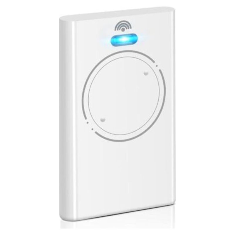 Ecleanfy 868 Mhz Garagentoröffner-fernbedienung, Kompatibel Mit Xt2 868 Slh Lr, 2 Kanäle, Weiß