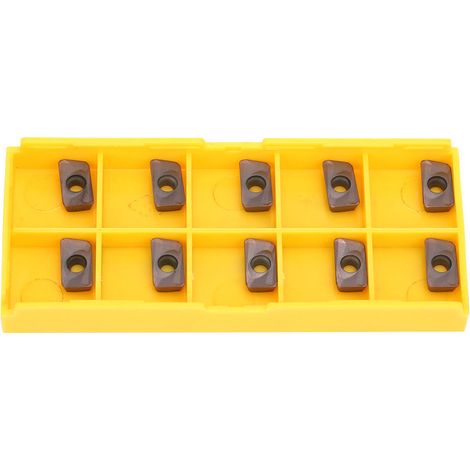 Lames D'Insertion En Carbure Apmt1135pder H2 Vp15tf Pour Outil De Tournage De Tour Cnc Apkt1135, 10 Pièces