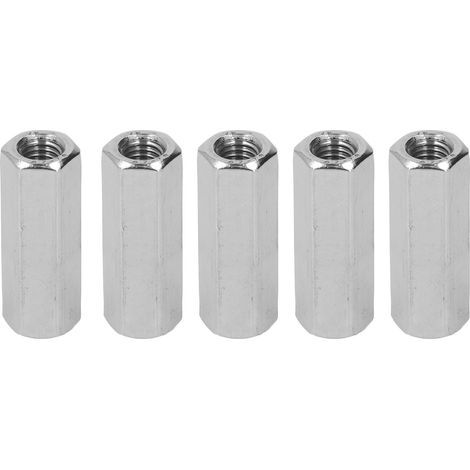 Écrou D'Accouplement Hexagonal En Acier Inoxydable 304, Connecteur M10 À Assemblage Facile Pour Goujons De Boulons, 5 Pièces
