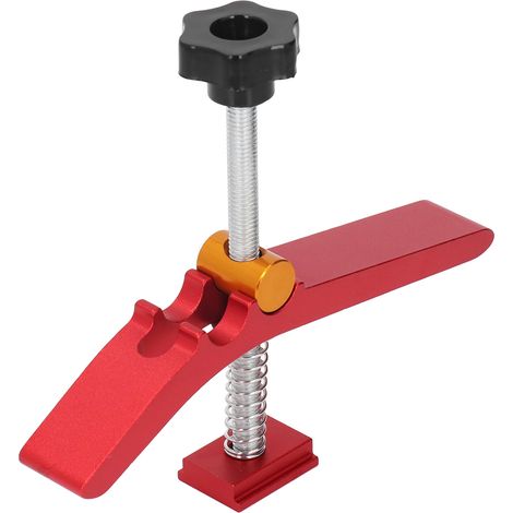 Pince De Maintien Pour Le Travail Du Bois, Établi En T, Goulotte Réglable, Outil En Alliage D'Aluminium