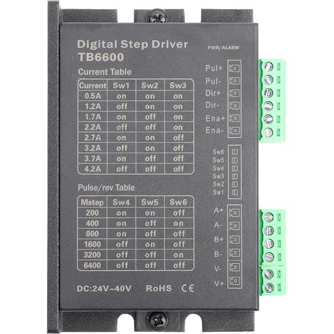 Pilote De Moteur, Contrôleur De Moteurs Bipolaires À Grande Torsion Dc24-40v Pour Machine De Gravure D'Équipement Laser Nema 17/23