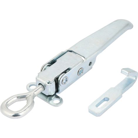 Boucle En Métal Serrure Attache Loquet Verrouillable Camion Remorque Corps Pince Moraillon