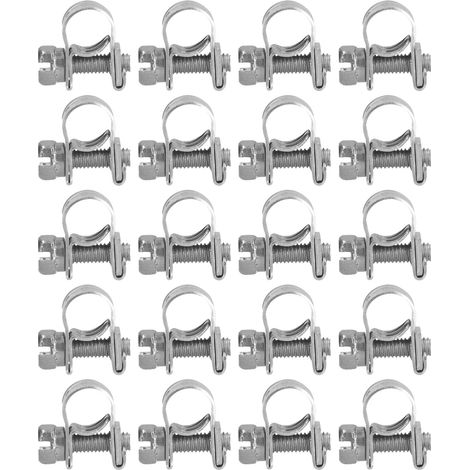 Mini Collier De Serrage En Acier Inoxydable 304, Sans Rouille, Résistant À La Corrosion, Tuyau Spécial Puissant, Clamp6-8mm