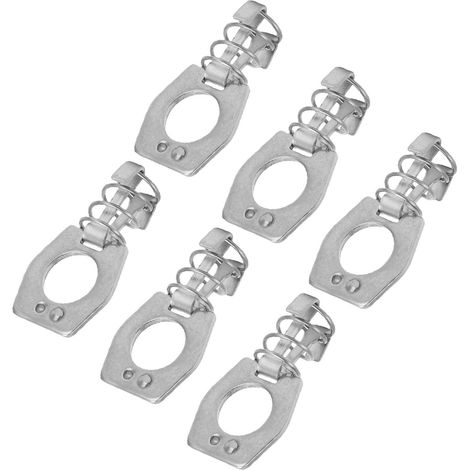 Serrure À Came Pour Chauffe-eau Rv, 6 Pièces, Loquet De Porte Antirouille En Acier Inoxydable Pour Couvercles De Réservoir De Gaz