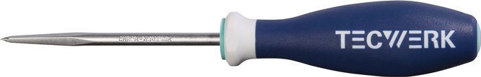 Tecwerk Vorstecher / Aufreiber Mit Vierkantspitzekunststoffheft Gesamtlänge 215 Mm