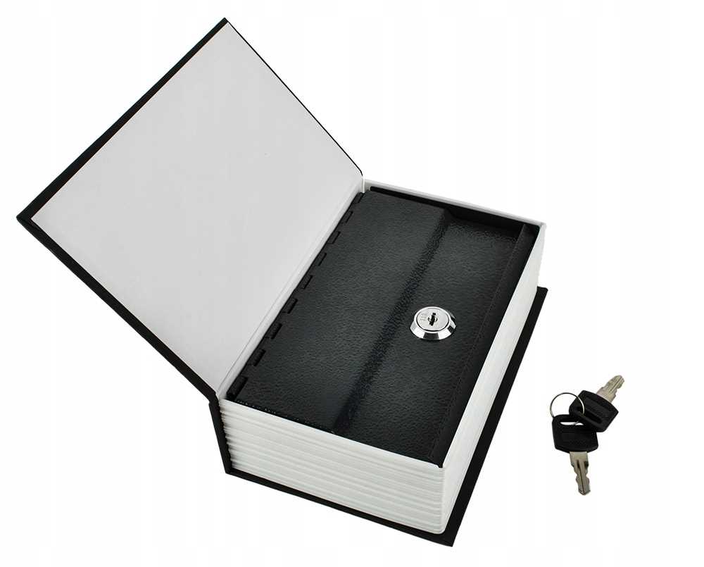 Tresor – Eine In Einem Buch Versteckte Schachtel (18 Cm X 11,5 Cm)