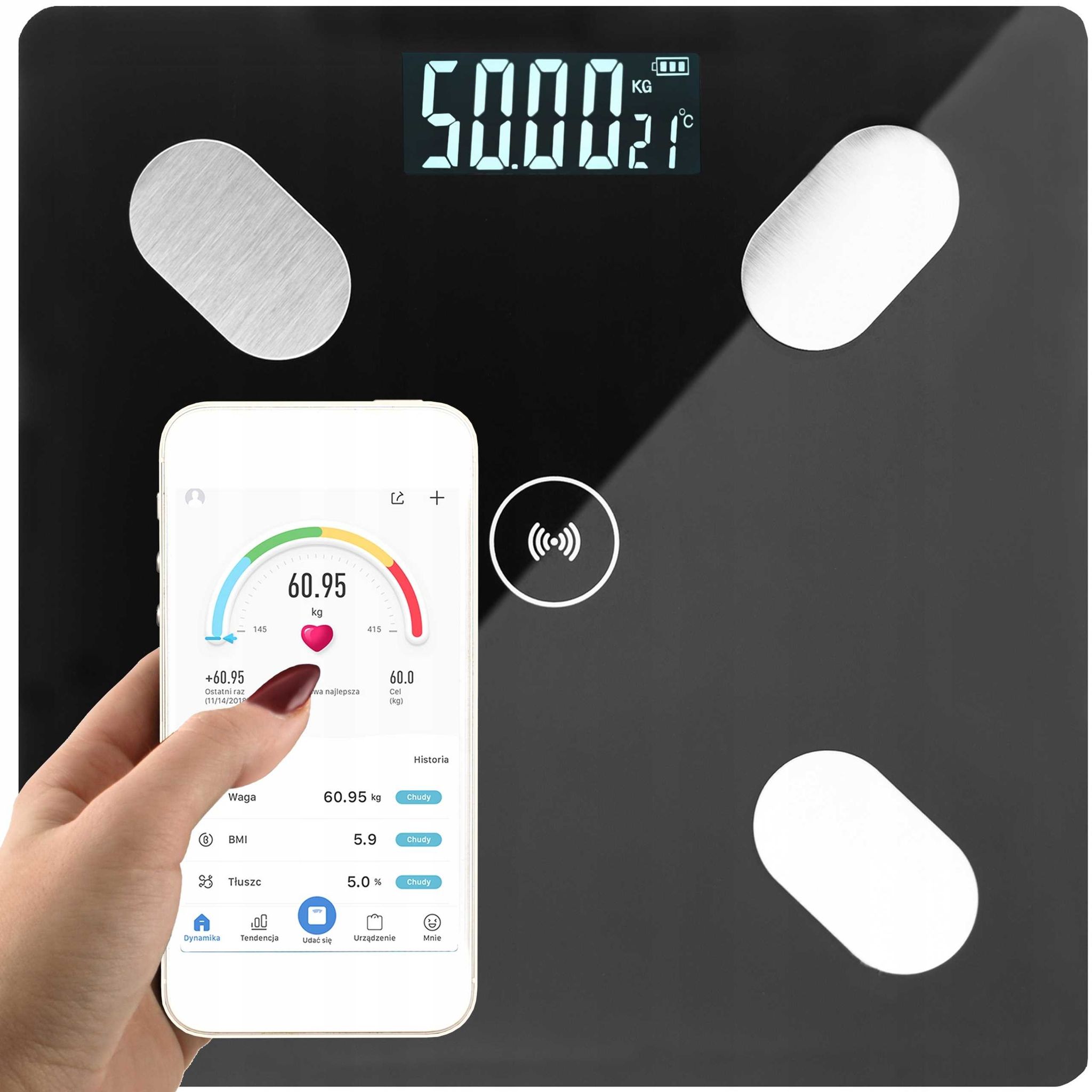 180 Kg Gewicht Mit Bluetooth-funktion W9993