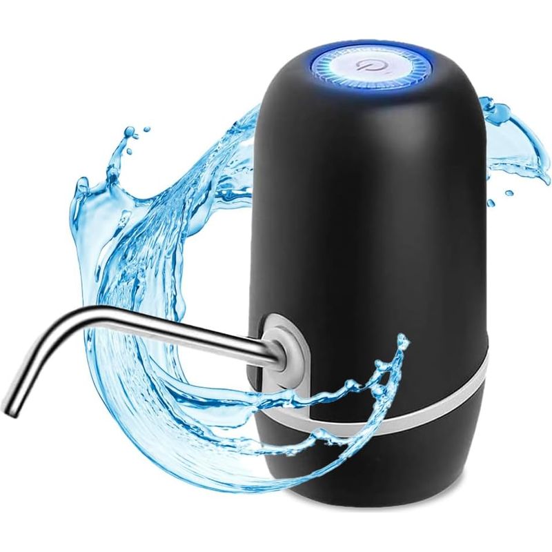 Automatischer Wasserspender Für Flaschenwasser – Usb-aufladung, Edelstahl, Bpa-frei, Kaltwasser, 1200 Mah, Kompatibel Mit 1,5-l-, 5,7-l-, 10-l- Und 11,3-l-karaffen Und -flaschen
