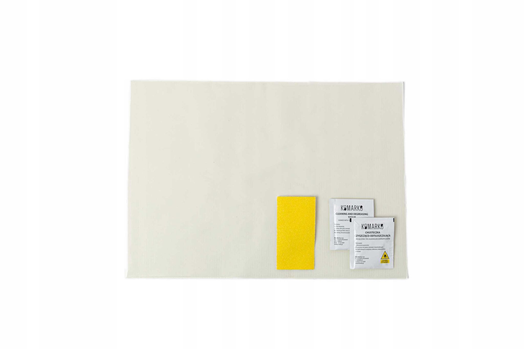 Planenreparaturset 45x32cm Transparent