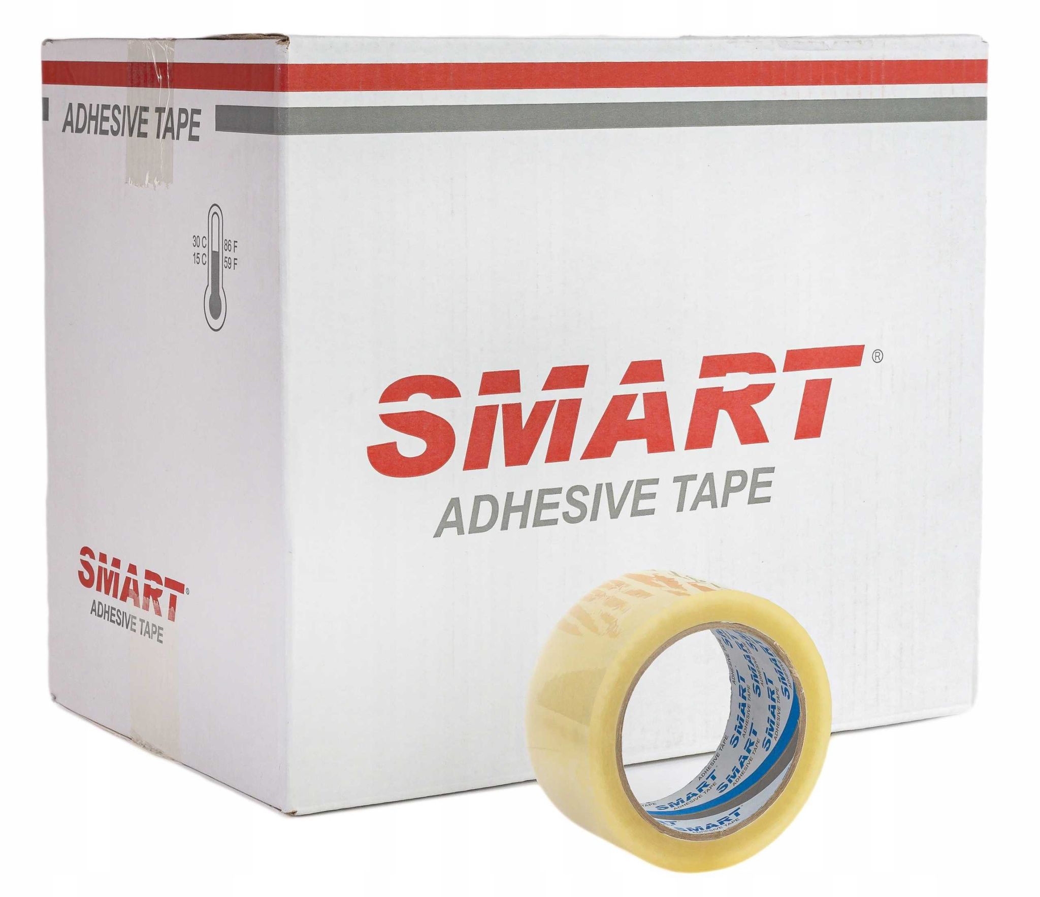 Smart Transparentes Acryl-verpackungsband 48/100y - 36 Stück.