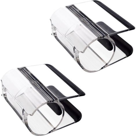 Zwei Montagehalterungen Für Dyson Staubsauger V7, V8, V10 Und V11 – Zubehör Für Dyson V7, V8, V10 Und V11 – Transparent