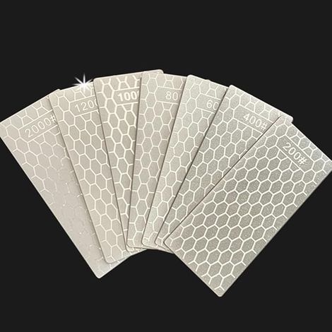 Diamant-schärfstein, Körnung 200-2000, Zum Präzisionsschleifen Von Messern, Scheren Und Küchengeräten 1000