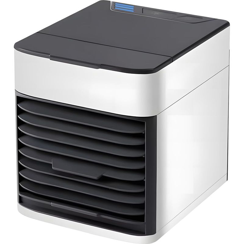 Tragbare Klimaanlage, Mini-klimaanlage, Luftbefeuchter, Luftreiniger Mit Led-beleuchtung, 4-in-1-mini-klimaanlage Für Zuhause