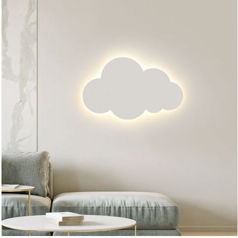 Zwei Moderne Wandleuchten Für Den Innenbereich Mit Acryl-lampenschirmen Und Integrierten Leds, Die Über Eine Dreifarbige Lichtwechselfunktion Verfügen.