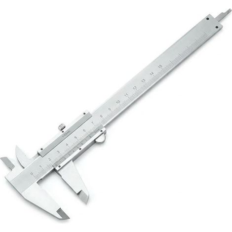Mechanischer Messschieber 150 Mm, Präzisionsmessgerät Aus Edelstahl, Füße Geeignet Für Heimwerker Und Den Hausgebrauch.