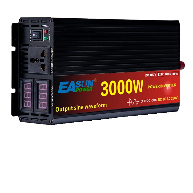 Reiner Sinus-wechselrichter, 3000 W Spitzenleistung, 1500 W Dauerleistung