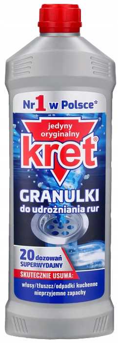 Kret Granulat Zur Rohrreinigung 800 G