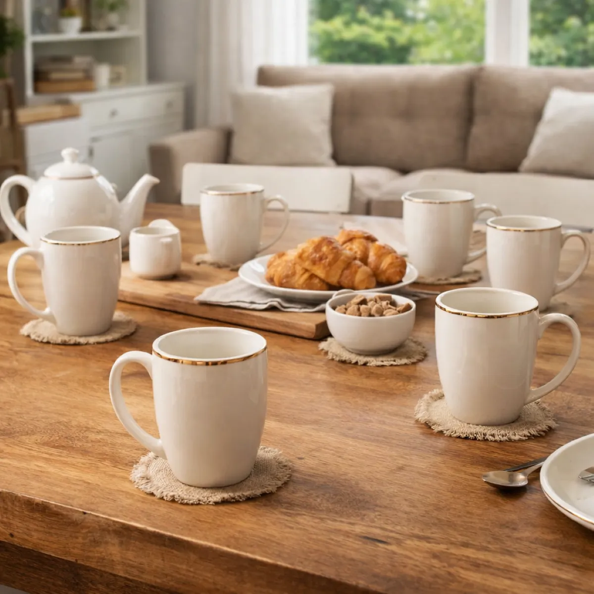 Bella Tassenset Von Altom Design, 6 Kaffeetassen À 320 Ml