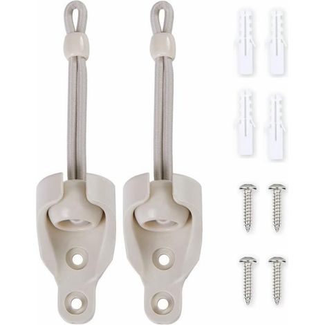 Befestigungsmaterial Für Jalousien, Endring-set, Kompatibel Mit Coolaroo Außenrollos (beige, 2er-set)