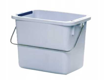 6-liter-eimer (mit Farbcodierten Clips)