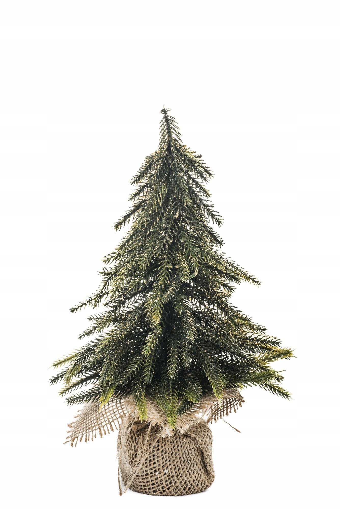 Mini-weihnachtsbaum Aus Kunstleder, Wie Ein Echter, Vergoldet