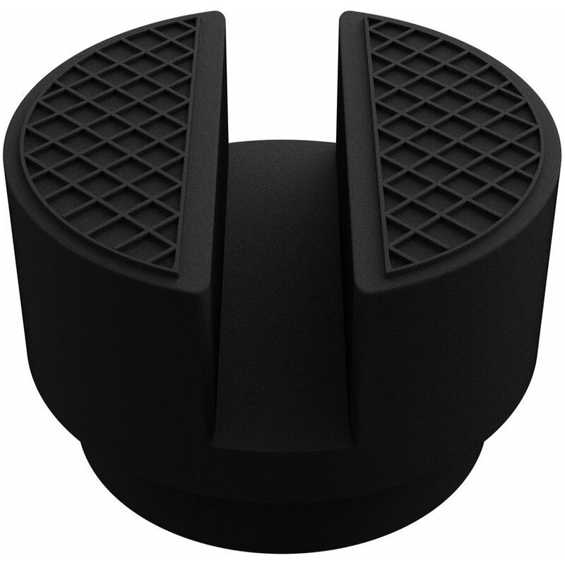 Universelle Gummiauflage Für Wagenheber Und Hebebühnen – Rutschfeste, Gerillte Oberfläche – Abmessungen 50 X 38 Mm – Stahlverstärkung