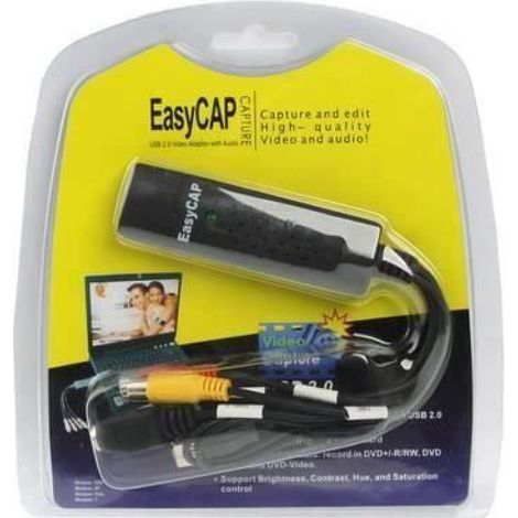 Easycap Usb – Usb 2.0-flash-laufwerk Für Video- Und Audioaufnahmen