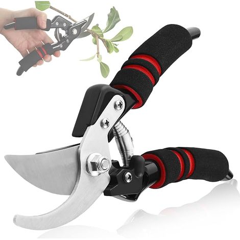 Flachklingen-astschere, Schnittdurchmesser: 2-3 Cm, Stahlklinge Mit Antihaftbeschichtung, Geeignet Für Äste Und Frische Triebe, Astschere Mit Gartenschere