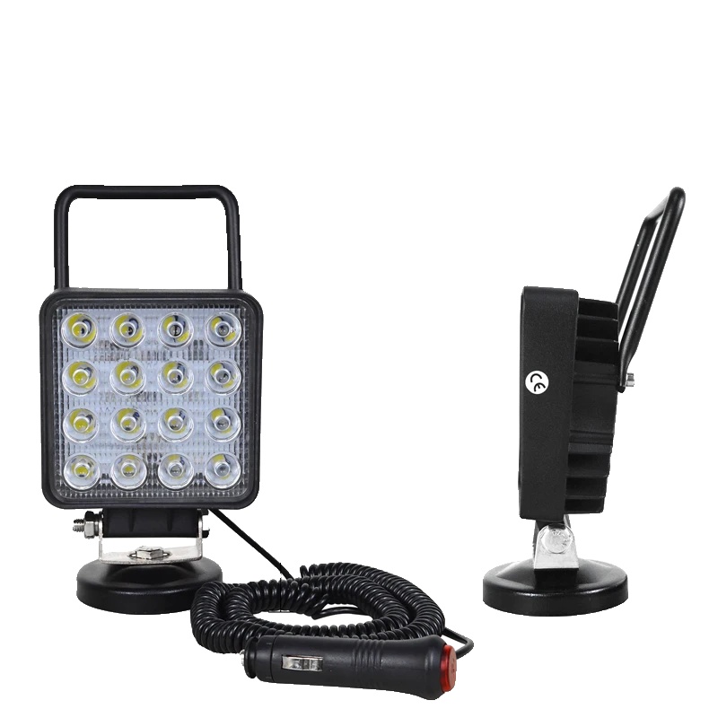 Led-arbeitsleuchte, Breiter Abstrahlwinkel Und Spotlicht, Wasserdicht Und Robust, 2 Stück Flutlichtstrahler