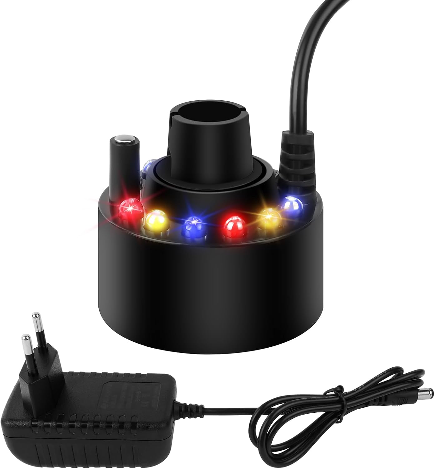 Halloween-ultraschallvernebler – 1 Stück – Kunststoff Und Led – Kaltwasservernebler – Kürbiskessel-dekoration – 150 Ml/h