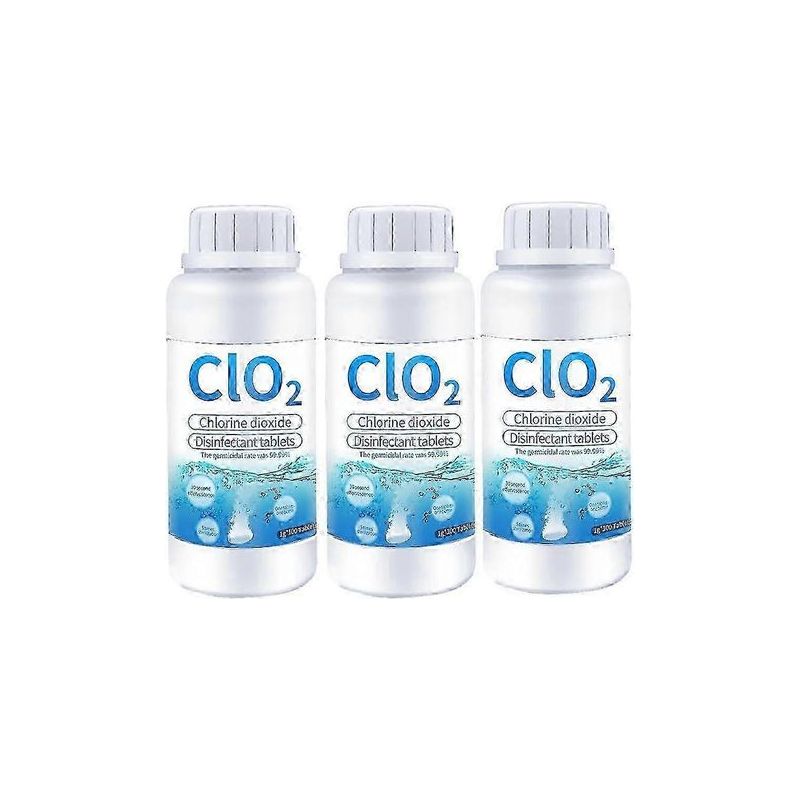300 Lebensmittelgeeignete Chlordioxid-brausetabletten Zur Antibakteriellen Desinfektion Und Wasserreinigung (chemische Clo2-behandlung)