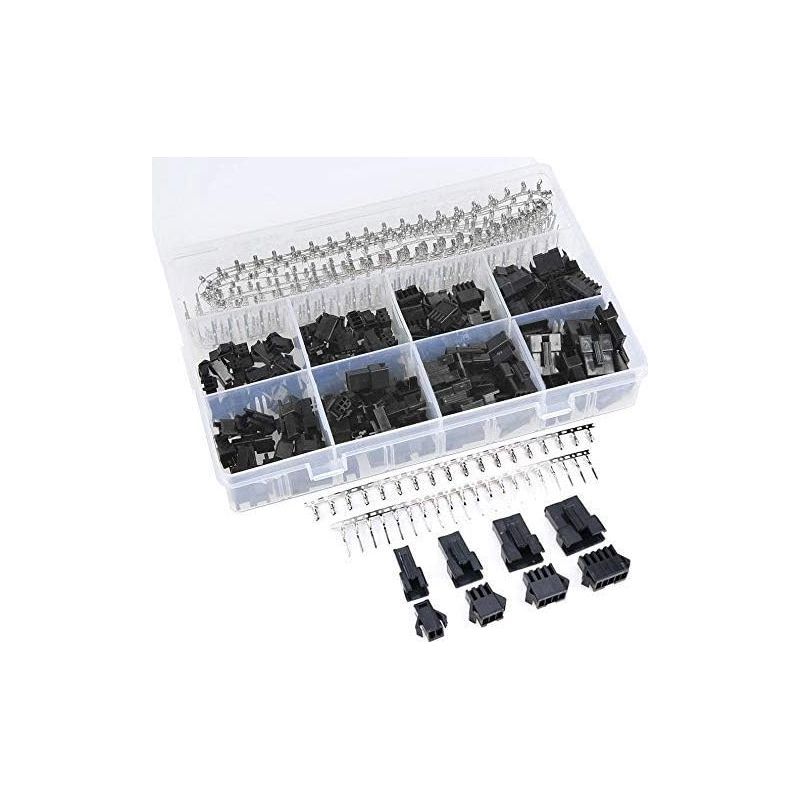 Jst Sm-steckverbinder – Stecker Und Buchse, 2, 3, 4 Oder 5 Pins, 2,5 Mm Rastermaß, 560-teiliges Set