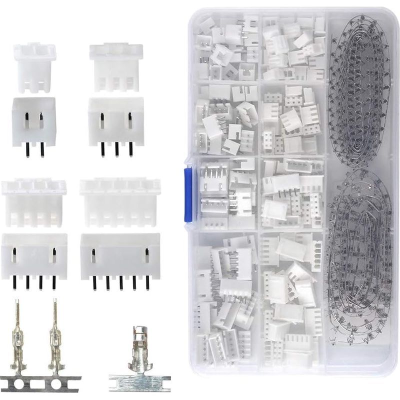 Jst-xhp-steckverbinder – 560 Stück – 18–26 Awg – 2,54 Mm Rastermaß – Stecker Und Buchse – Für Elektronik-bastelprojekte
