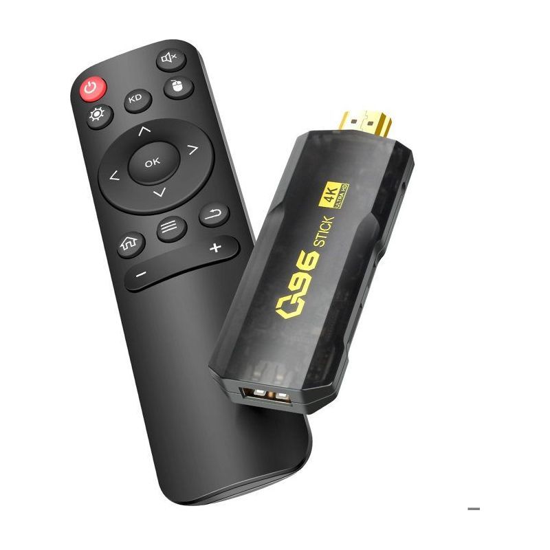 Avizar Tv-konverter – Android Tv-stick – 4k Ultra Hd – Fernbedienung – Stabiles Wlan