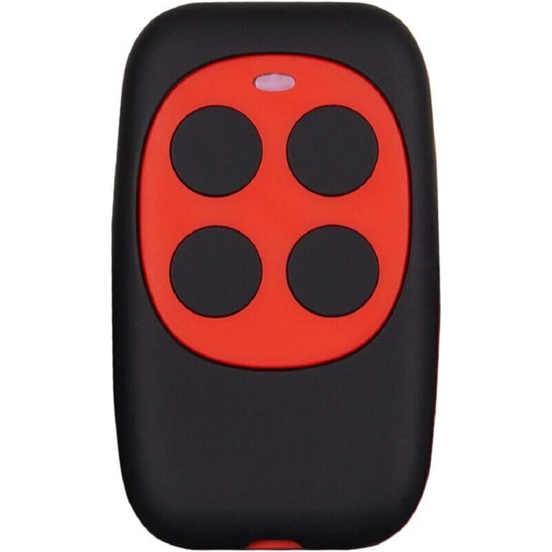 Universelle Garagentor-fernbedienung. Garagentoröffner. Garagentor-fernbedienung. Türfernbedienung. Programmierbarer Lern-handsender. 4 Multifrequenz-tasten 433.92 (rot) 1