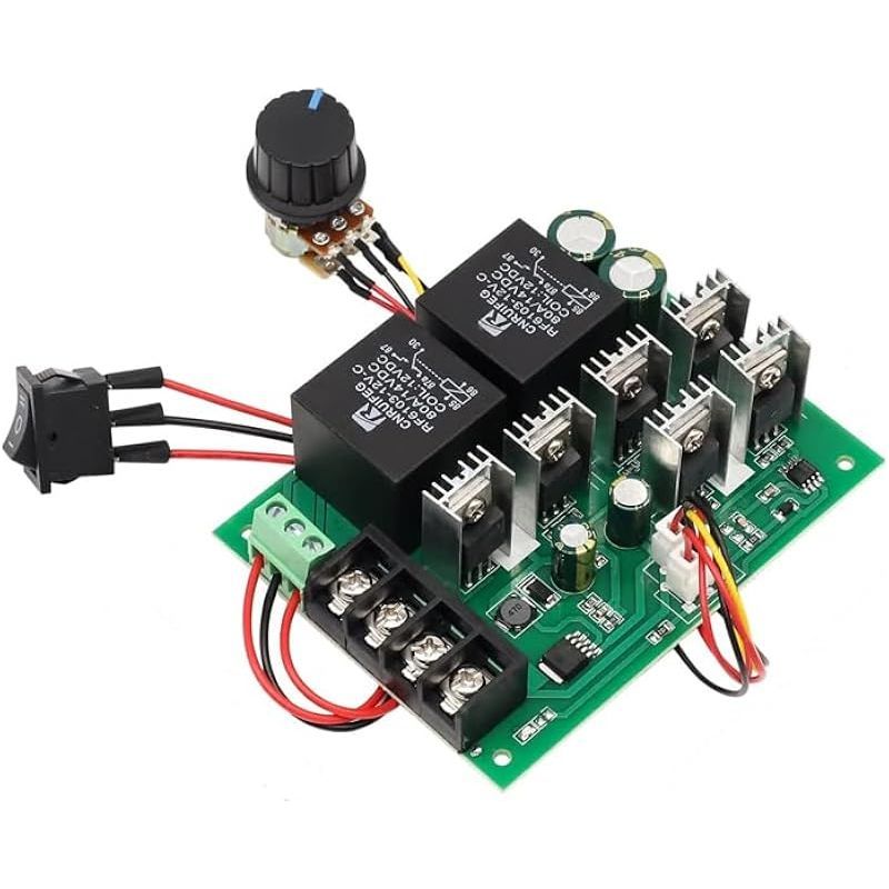 9–50 V 40 A Gleichstrom-motorsteuerung, Reversibler Drehzahlregler Für 12 V, 24 V, 36 V, 48 V Gleichstrommotoren, 2000 W