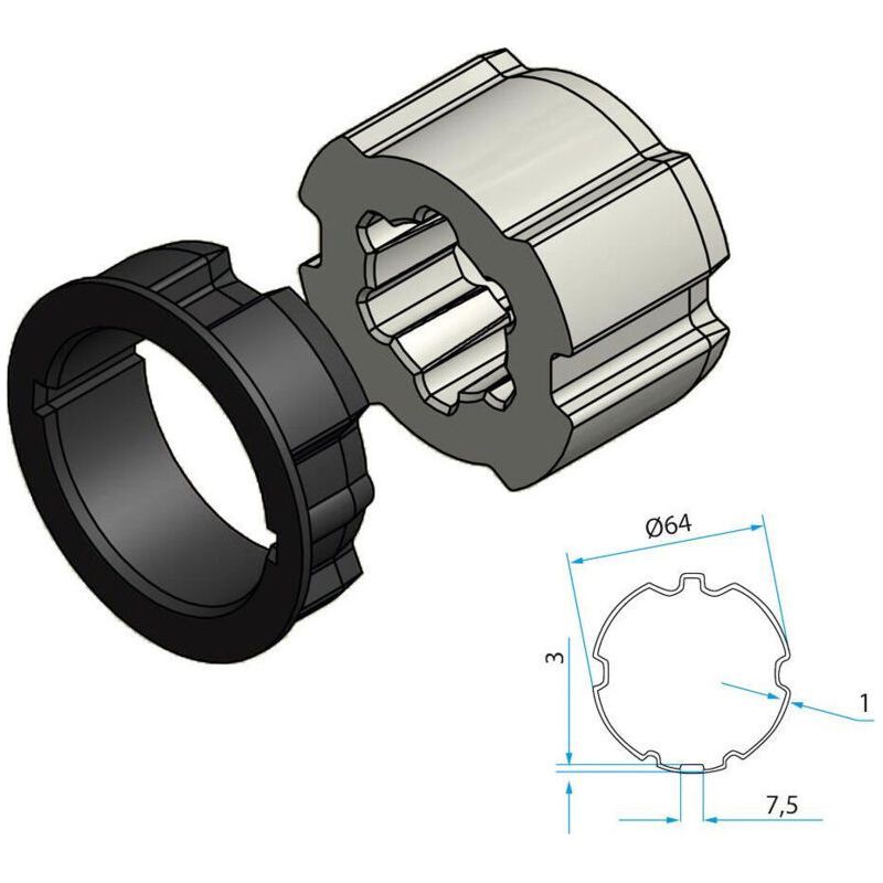 Tm2 Adapter Ad45 Pr Tube Zf 64