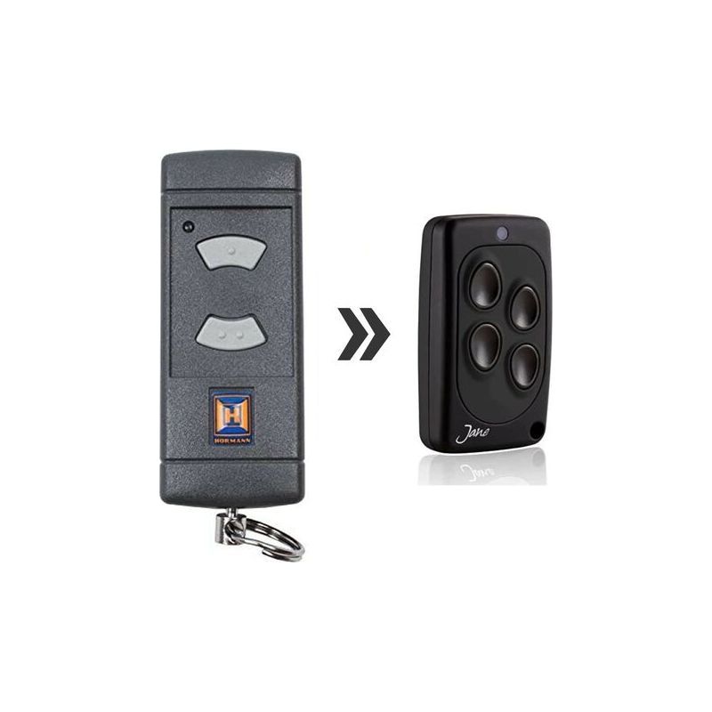 Hörmann Hsm4 Hs4 Hse2 Kompatible Fernbedienung – 40,685 Mhz Frequenz – 4 Kanäle Für Motoren – Rutschfestes Gehäuse – 685 Mhz