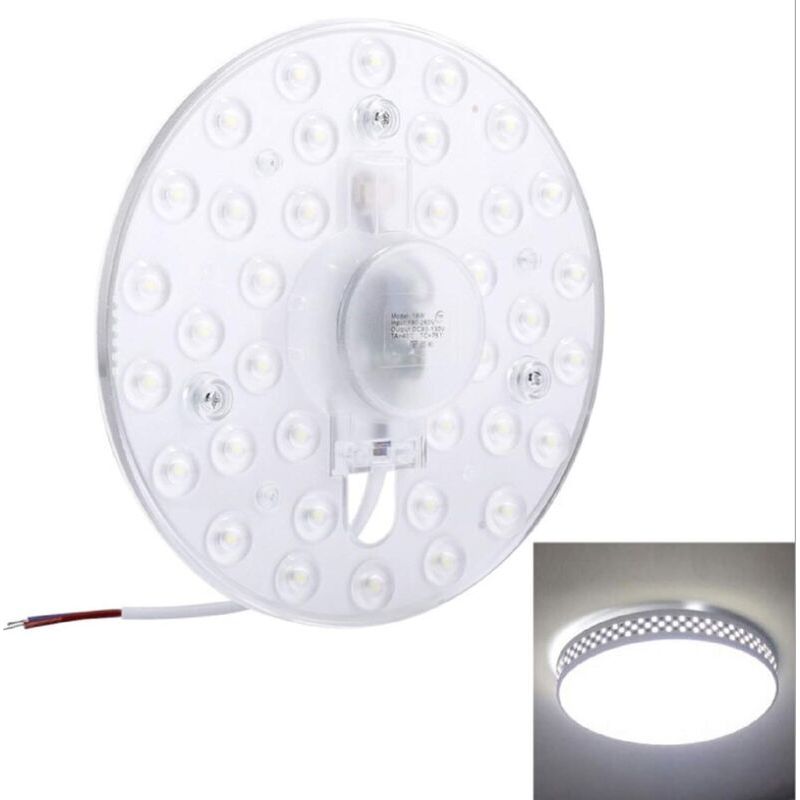 12w Smd5730 Led-deckenleuchte, Rundes Modul, Runde Platte, Ac220v - 12w