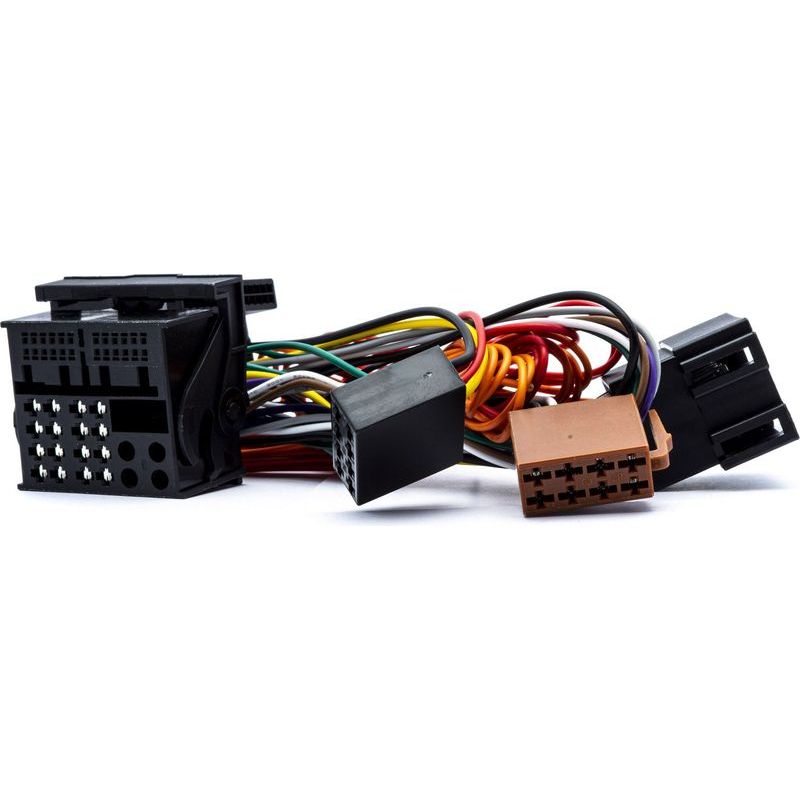Quadlock-auf-iso-anschlussadapter Für Mercedes- Und Opel-autoradios – Audio- Und Stromübertragung – Einfache 2-schritt-installation