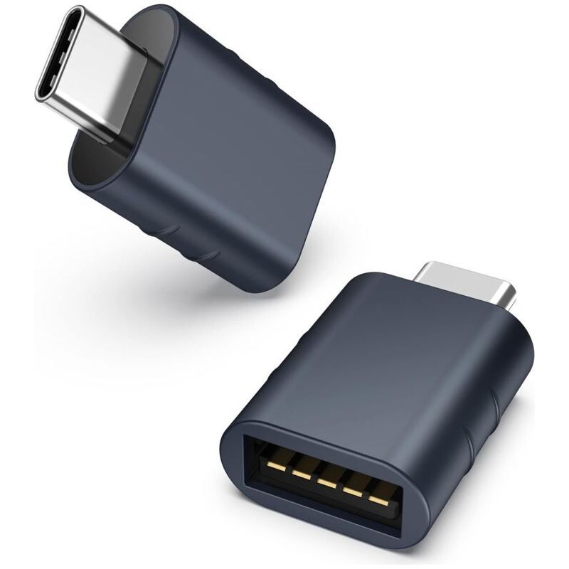 Usb-c-auf-usb-adapter, 2er-pack Usb-c-stecker Auf Usb-3-buchse-adapter