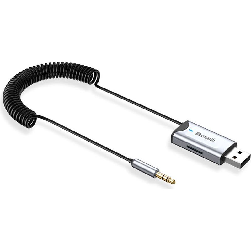 Bluetooth 5.3 Adapter – Aux-eingang – Usb-anschluss – Für Auto- Und Kabelgebundene Lautsprecher – 1 Stück