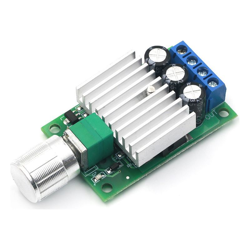 10a 12v-30v Pwm-gleichstrommotor, Einstellbarer Drehzahlregler, Dimmerschalter (2er-pack)