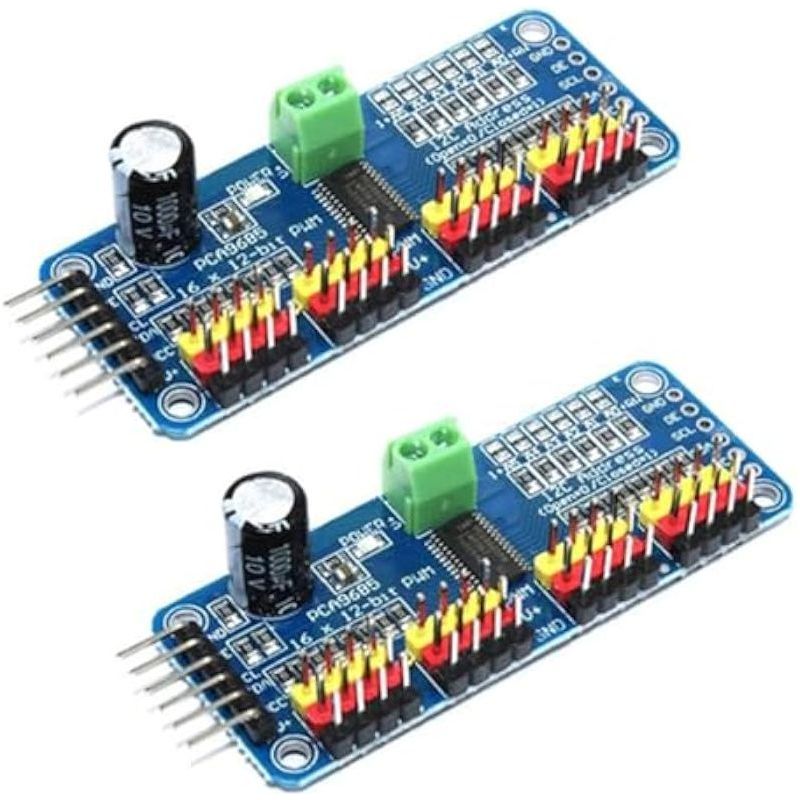 16-kanal, 12-bit I2c Pca9685 Pwm-motortreibermodul Zur Steuerung Von Arduino-robotern
