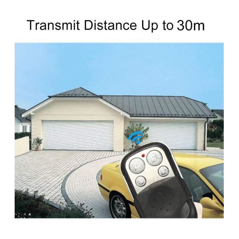 Universelle Fernbedienung Für Automatischen Garagentoröffner, Frequenz 433,92 Mhz, 433,92 [ed972b4]