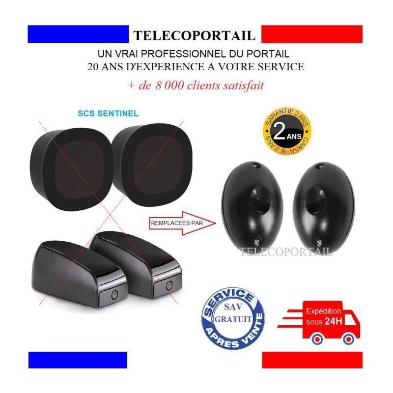 Infrarot-lichtschranken-set - Scs Sentinel Aam0035 Aam0036 - 10 M Reichweite - 12–26 V Ac/dc - Universell Für Tore