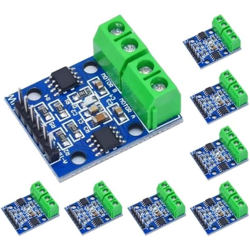 L9110s Dc-motorsteuermodul (8 Stück), 2,5–12 V Dual-dc-motorsteuerplatine, H-brücke Für Dual-dc-motor Oder 4-adrigen Zweiphasen-schrittmotor